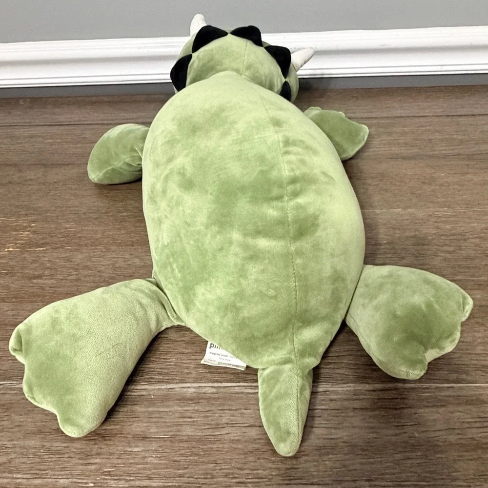Target Pillowfort Weighted Green‎ Dinosaur Pillow Plush